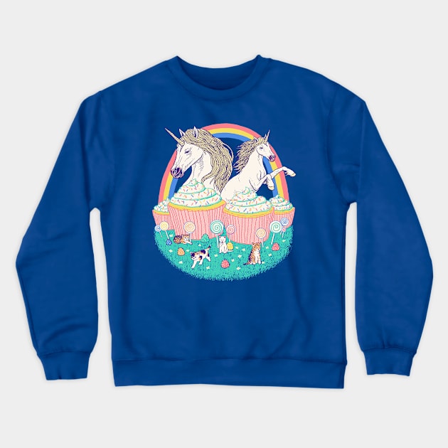 Incredible Land of Sweetness Crewneck Sweatshirt by Hillary White Rabbit